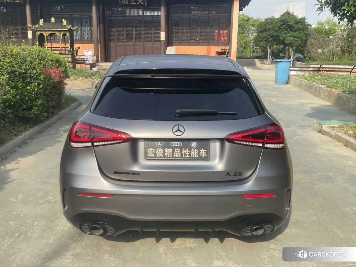 Mercedes-Benz AMG A-Class 2021 Серебристо-серый из Китая, фото 2