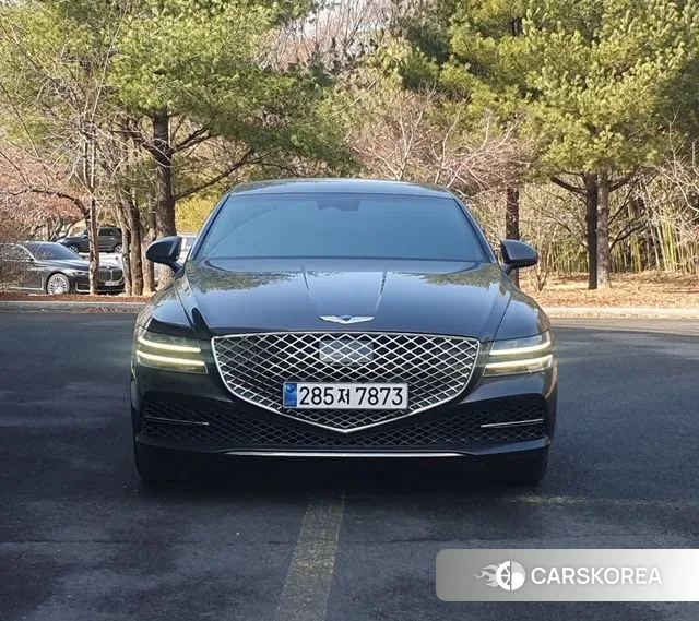 Genesis G80 (RG3) 2022 Серебристо-серый из Кореи, фото 2