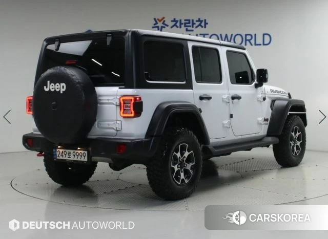 Jeep Wrangler (JL) 2022 Белый из Кореи, фото 2