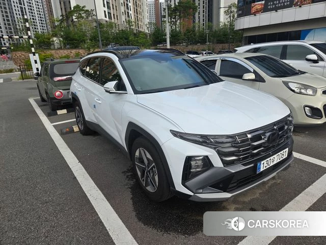 Hyundai The New Tucson Hybrid (NX4) 2025 Белый из Кореи, фото 2