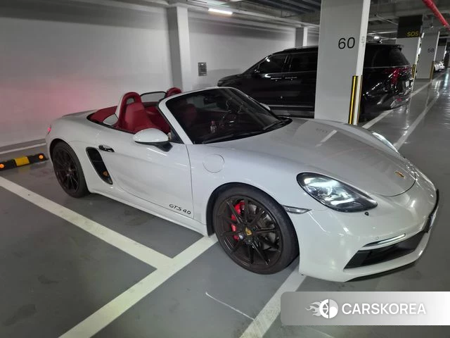 Porsche 718 Boxster 2023 Белый из Кореи, фото 2