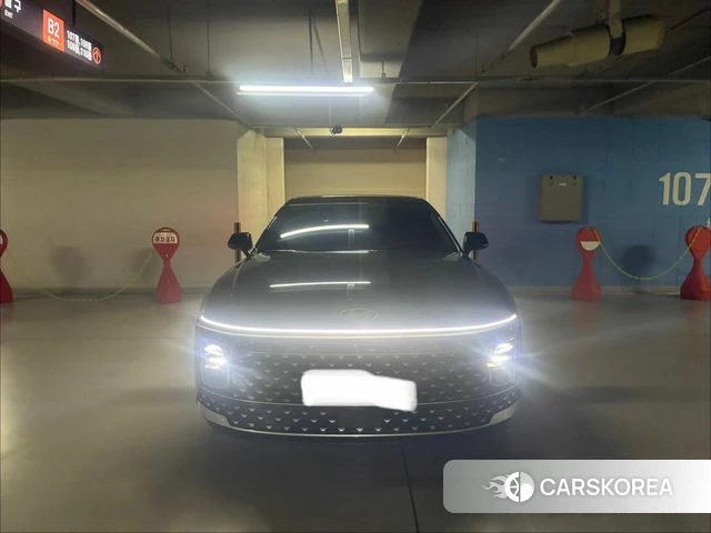 Hyundai Grandeur Hybrid (GN7) 2026 Черный из Кореи, фото 2