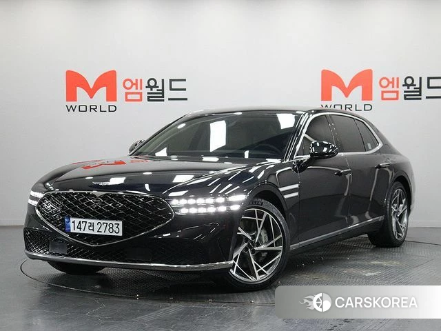 Genesis G90 (RS4) 2022 Черный из Кореи, фото 3