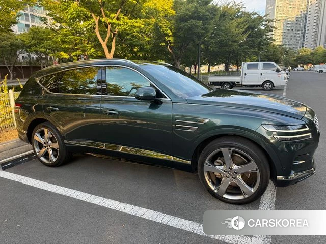 Genesis GV80 2020 Темно-зеленый из Кореи, фото 3