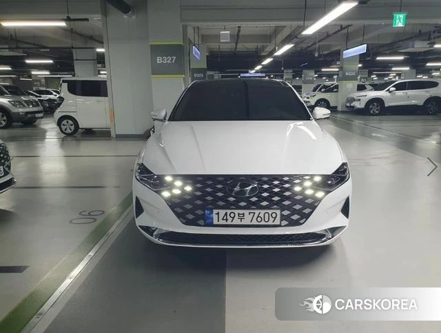 Hyundai The New Grandeur IG Hybrid 2022 Белый из Кореи, фото 5