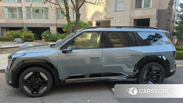 Kia EV9 2023 Синий нефрит из Кореи, фото 6