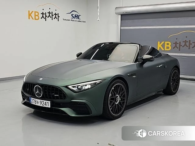 Mercedes-Benz SL-Class R232 2025 Темно-зеленый из Кореи, фото 6
