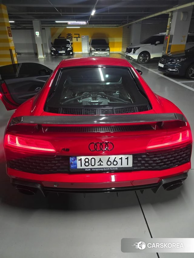 Audi R8 (4S) 2021 Красный из Кореи, фото 2