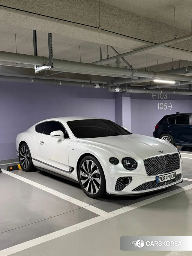 Bentley Continental GT 3rd Generation 2022 Черный из Кореи, фото 5