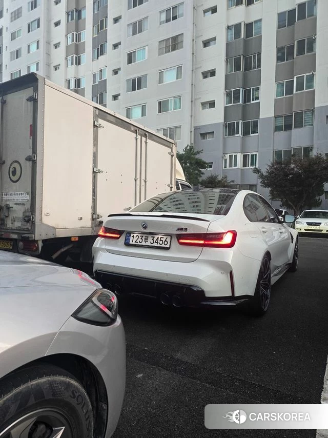 BMW M3 (G80) 2023 Белый из Кореи, фото 3