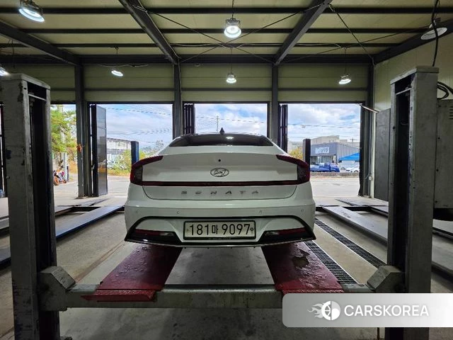 Hyundai Sonata (DN8) 2020 Белый из Кореи, фото 2