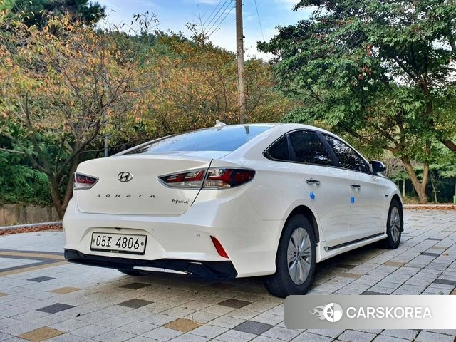 Hyundai Sonata New Rise Hybrid 2018 Белый из Кореи, фото 5