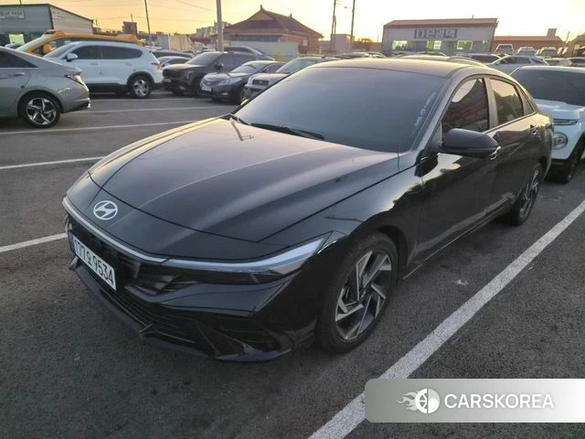 Hyundai The New Avante (CN7) 2024 Черный из Кореи, фото 2