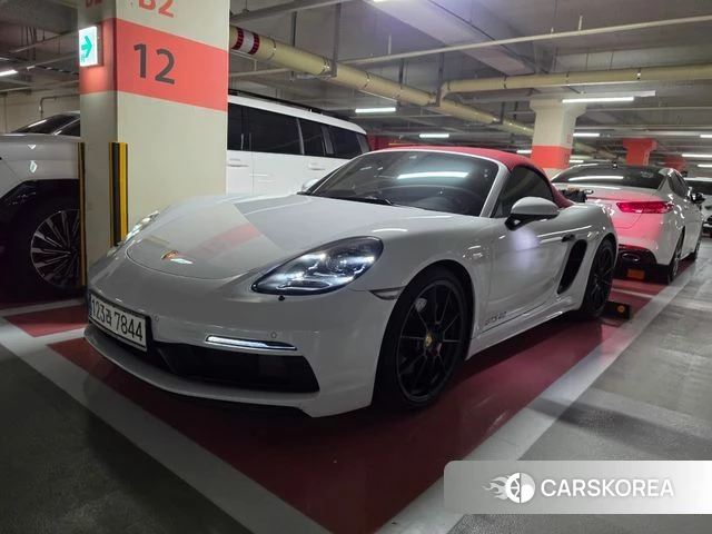 Porsche 718 Boxster 2021 Белый из Кореи, фото 2