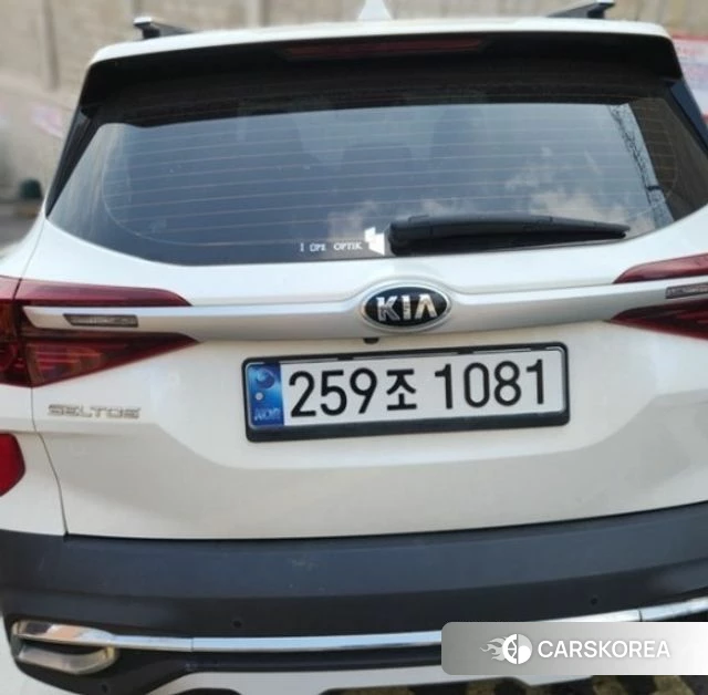 Kia Seltos 2021 Белый из Кореи, фото 2