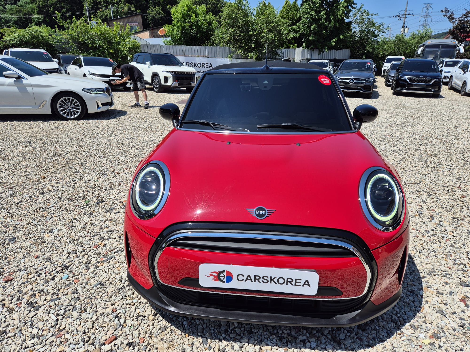 Mini Cooper Convertible 2022 из Кореи