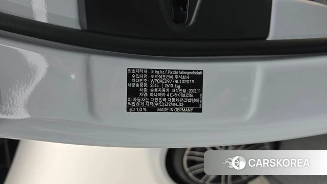 Porsche Panamera (971) id 5039353 из Кореи 19