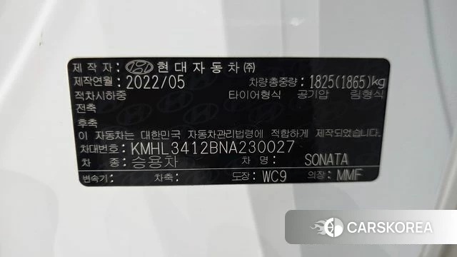 Hyundai Sonata (DN8) id 4711743 из Кореи 19