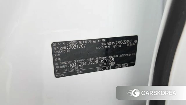 Genesis G80 (RG3) id 4992268 из Кореи 19