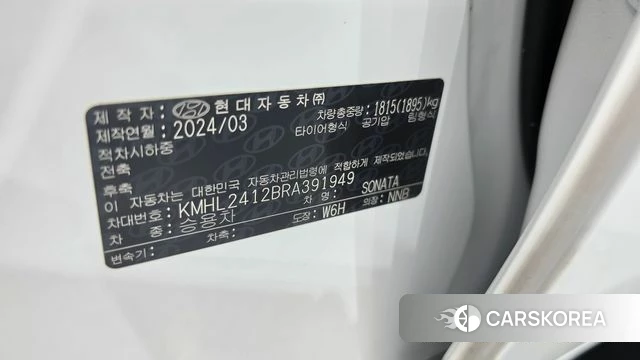 Hyundai Sonata D Edge (DN8) id 4990810 из Кореи 19