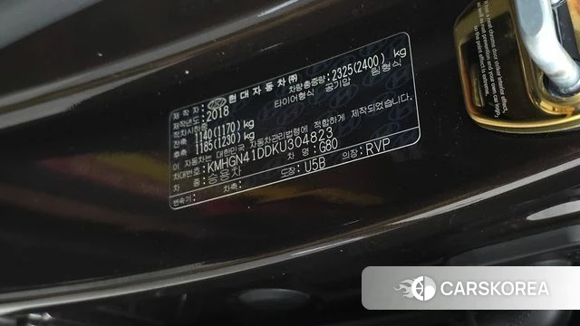 Genesis G80 id 5042016 из Кореи 19