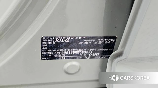 Hyundai Casper id 4957930 из Кореи 20