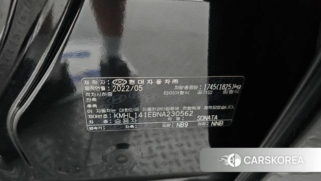 Hyundai Sonata (DN8) id 4579957 из Кореи 20