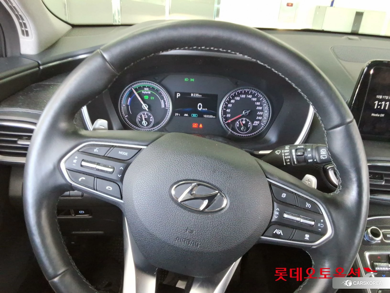 Hyundai Santa Fe Hybrid 2022 Magnetic Grey Metallic из Кореи, фото 3