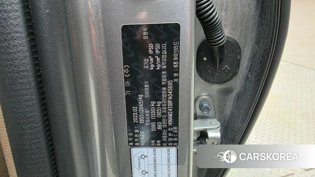 Kia K8 Hybrid id 5046551 из Кореи 20