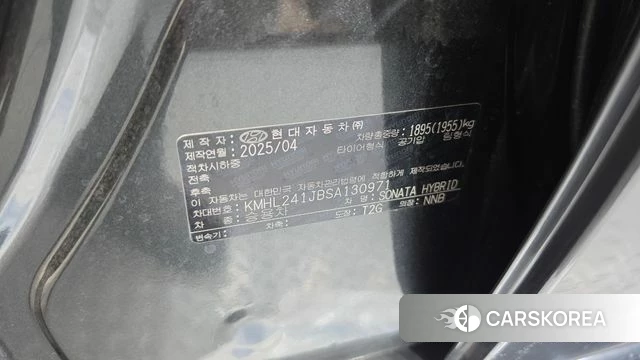 Hyundai Sonata D Edge Hybrid (DN8) id 4762171 из Кореи 21