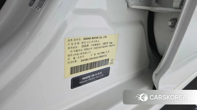 Nissan Altima (L34) id 4882130 из Кореи 21