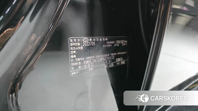 Hyundai Sonata (DN8) id 5053008 из Кореи 21