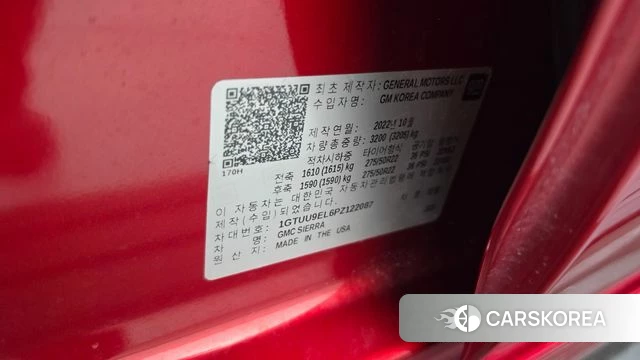GMC Sierra id 5011935 из Кореи 21