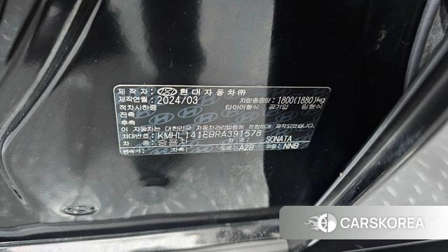 Hyundai Sonata D Edge (DN8) id 4739636 из Кореи 22