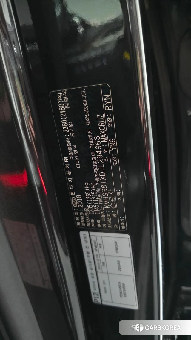 Hyundai The New Max Cruise id 4924172 из Кореи 22