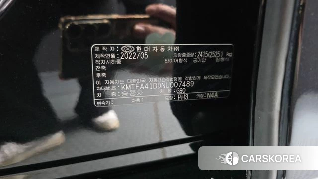 Genesis G90 (RS4) id 5040384 из Кореи 22