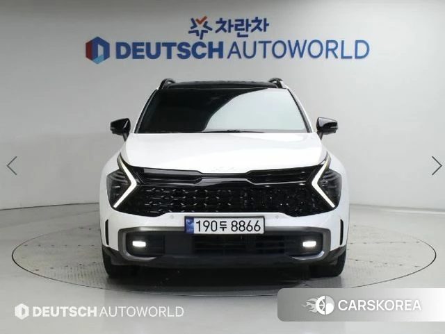 Kia Sportage 5th Generation Hybrid 2024 Белый из Кореи, фото 3