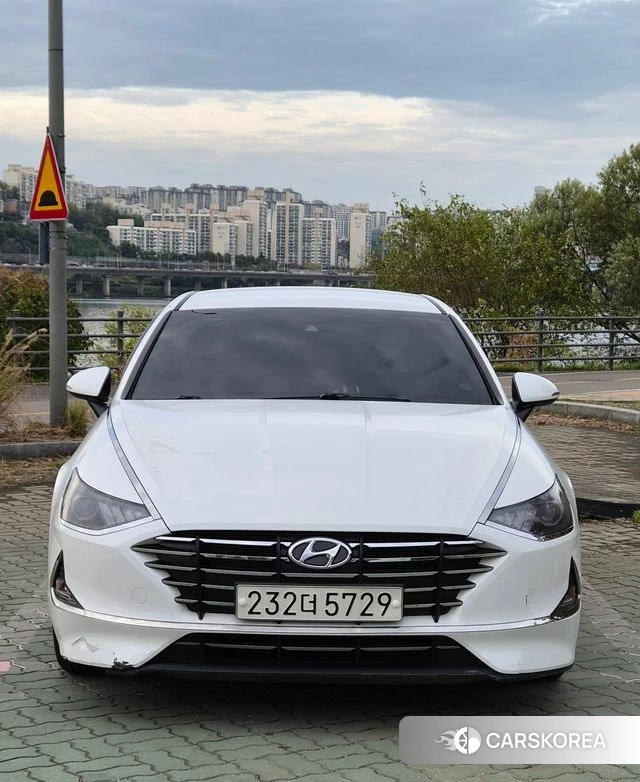 Hyundai Sonata (DN8) 2019 Белый из Кореи, фото 5