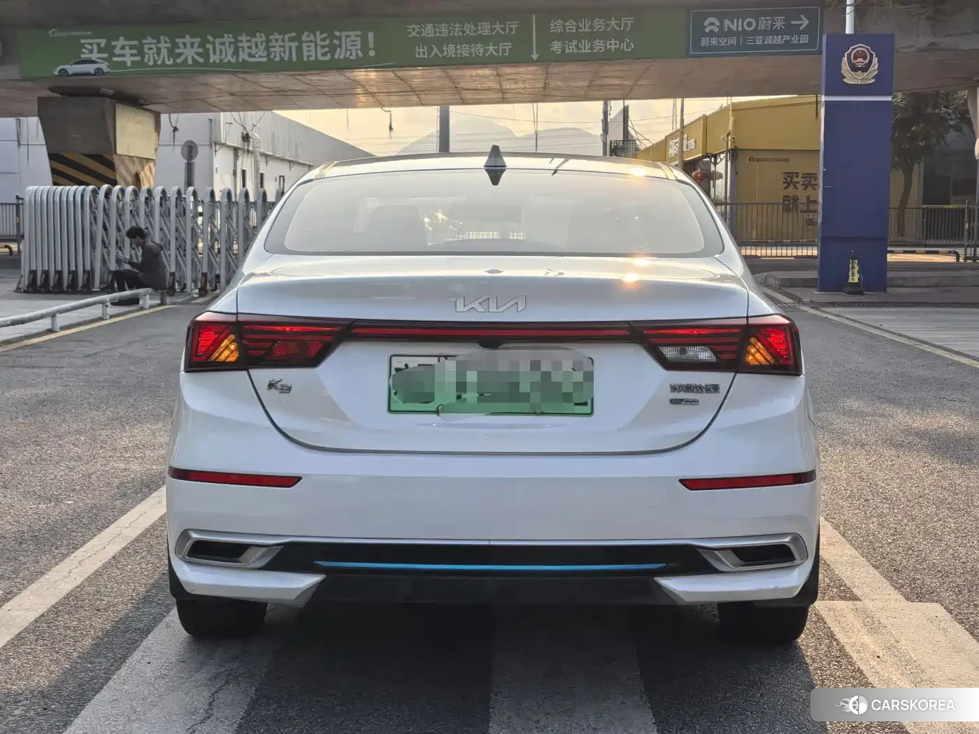 Kia K3 2021 Белый из Китая, фото 6