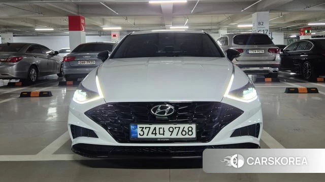 Hyundai Sonata (DN8) 2022 Белый из Кореи, фото 4