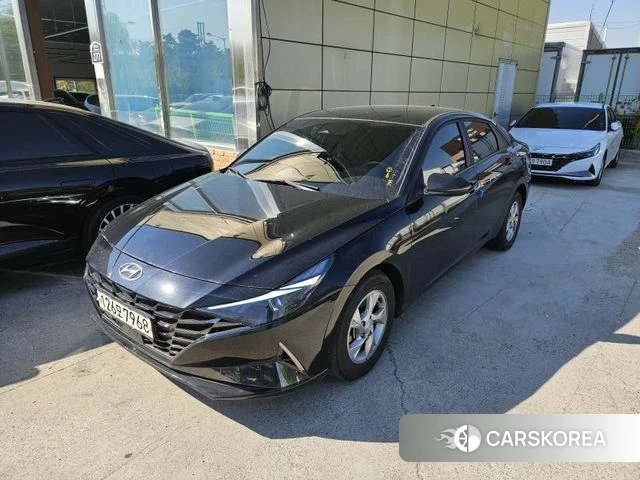Hyundai Avante (CN7) 2021 Черный из Кореи, фото 5
