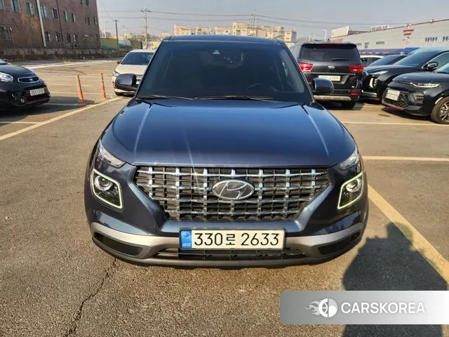 Hyundai Venue 2022 Синий из Кореи, фото 3