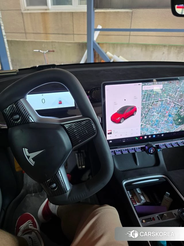 Tesla Model Y 2021 Серый из Кореи, фото 3