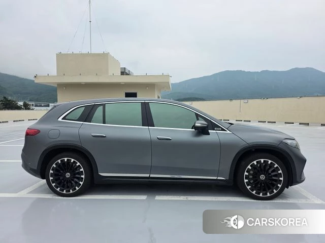 Mercedes-Benz EQS SUV X296 2023 Синий из Кореи, фото 3