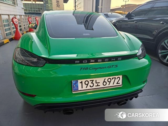 Porsche 718 Cayman 2022 Зеленый из Кореи, фото 3
