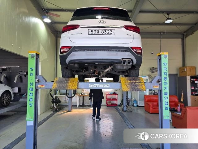 Hyundai Santa Fe TM 2018 Белый из Кореи, фото 3