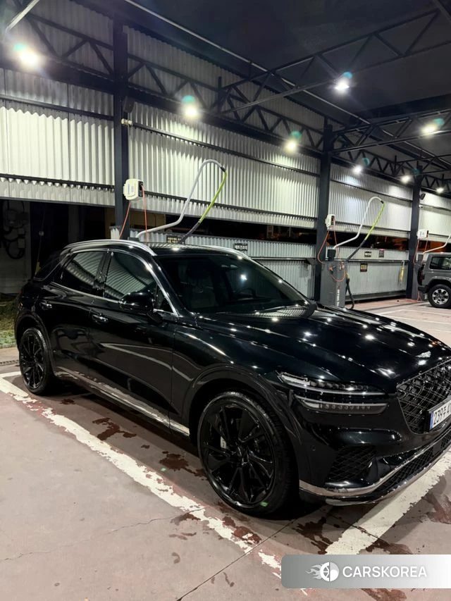 Genesis GV70 2024 Черный из Кореи, фото 3