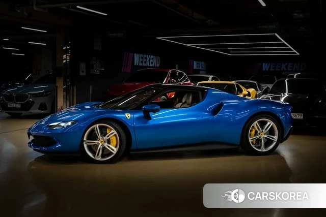 Ferrari 296 GTB 2023 Синий из Кореи, фото 4
