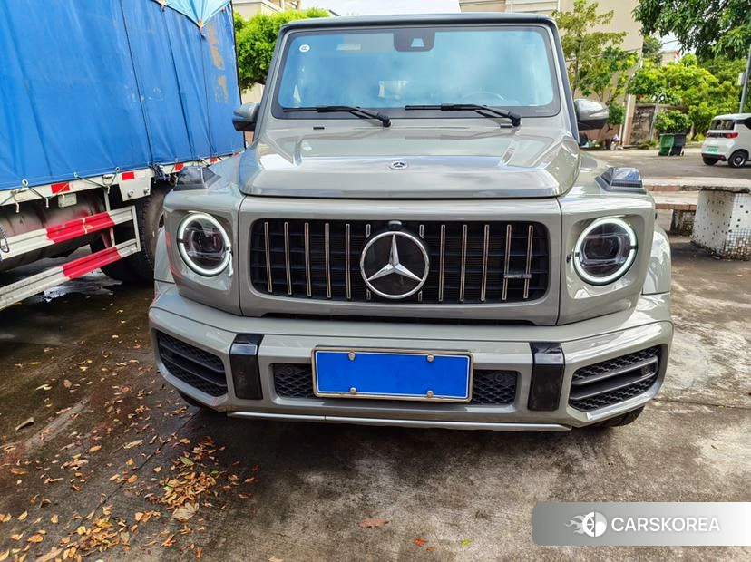 Mercedes-Benz AMG G-Class 2021 Серебристо-серый из Китая, фото 3