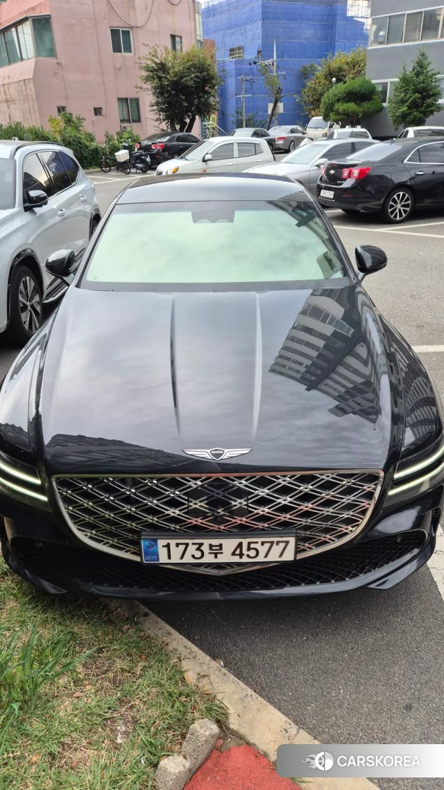 Genesis G80 (RG3) 2024 Черный из Кореи, фото 3